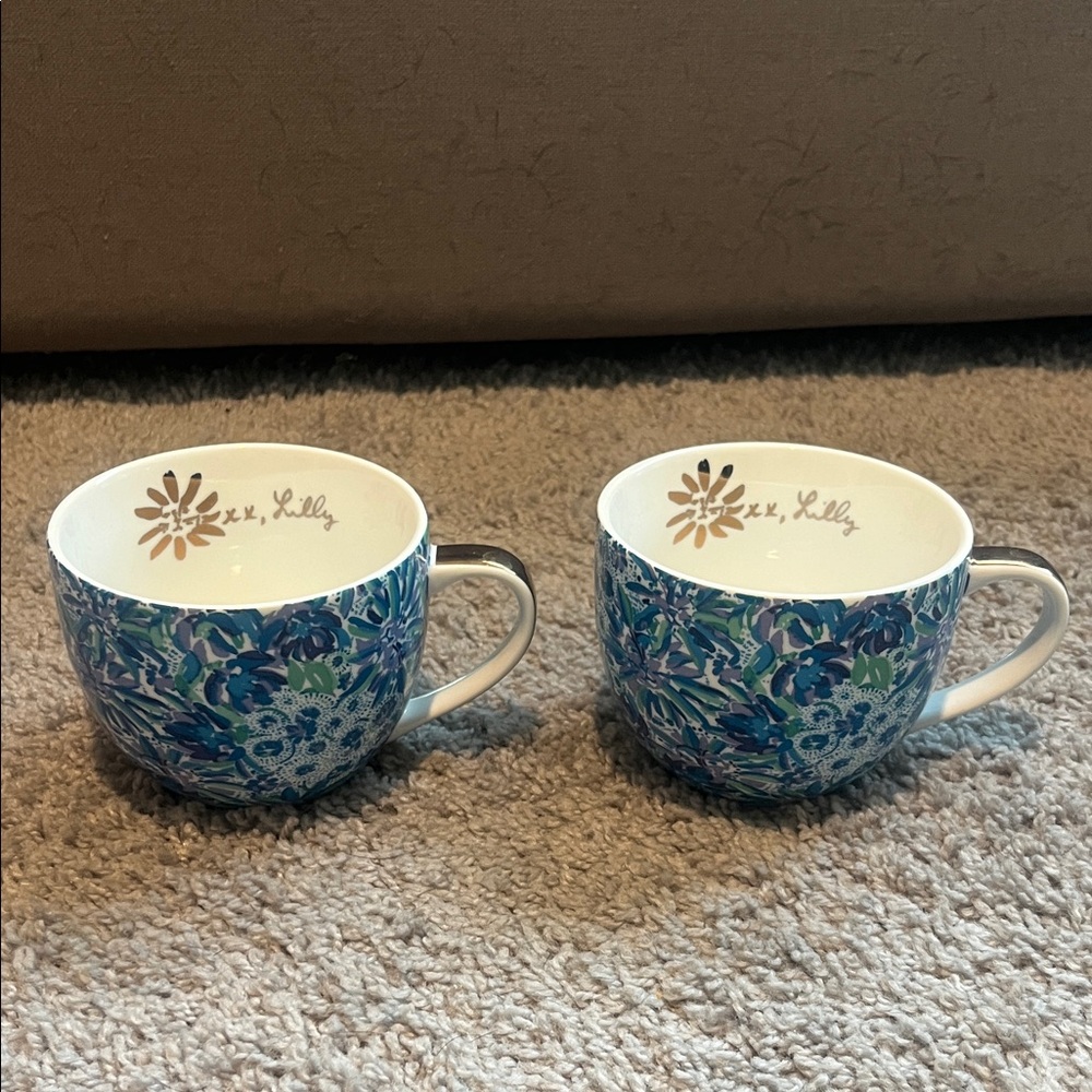 Lilly Pulitzer High Maintenance Set of 2 Mugs